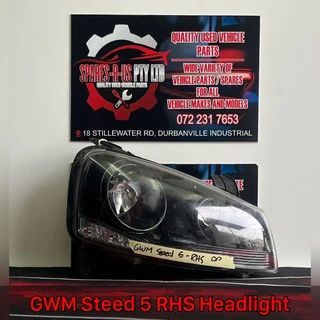 GWM Steed 5 RHS Headlight for sale