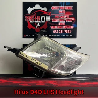 Hilux D4D LHS Headlight for sale