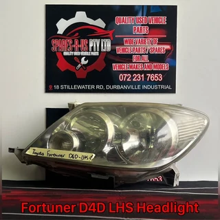 Fortuner D4D LHS Headlight for sale