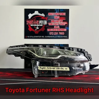 Toyota Fortuner RHS Headlight for sale