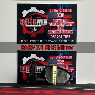 BMW Z4 RHS Mirror for sale