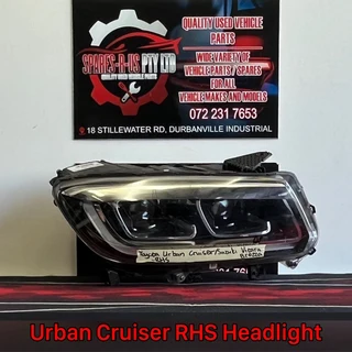 Urban Cruiser RHS Headlight for sale