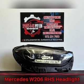 Mercedes W206 RHS Headlight for sale