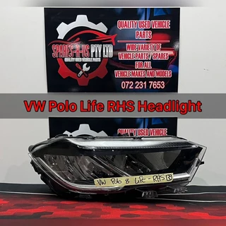 VW Polo Life RHS Headlight for sale