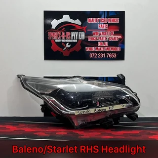 Baleno/Starlet RHS Headlight for sale