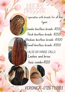 Braids for all hair types