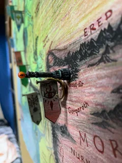 Western Middle Earth in the Third age Map