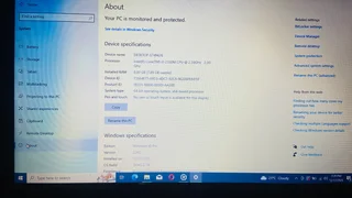 Toshiba laptop 500gb memory and 8gb ram