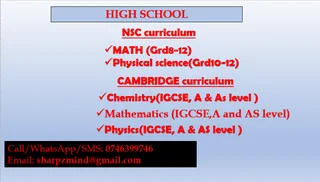 TUTOR AVAILABLE to assist with PHYSICS, Mathematics &amp;ENGINEERING (HIGH SCHOOL /TERTIARY LEVEL)