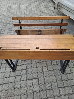 Antique School Desks