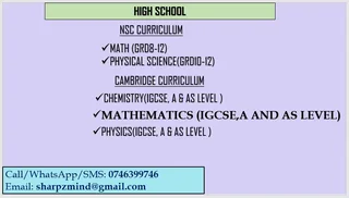 ONLINE TUTORING (MATH, ENGINEERING SUBJECTS &amp; PHYSICAL SCIENCE)