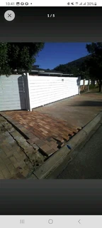 Nutec cladding on existing gates and fencing