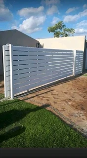 Gates and Vibercrete wall and extentions