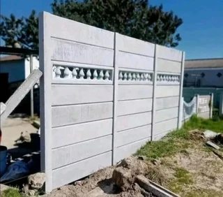 Gates and Vibercrete wall and extentions