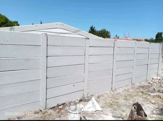 Gates and Vibercrete wall and extentions