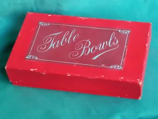 Table Bowls vintage game