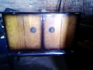 Antique Cabinet TV