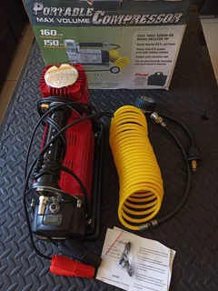New Heavy Duty 12V Mini Air Compressor For Inflating Tyres