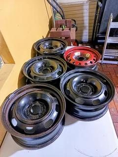 R15/15"Inch Original Citroen C2 Steel Rims(PCD-108mm)