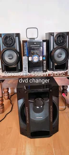 Panasonic 5500W 5 disc dvd changer. Selling for R3000