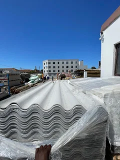 Fibre cement roof sheets