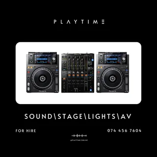 Sound FOR HIRE from R2500!