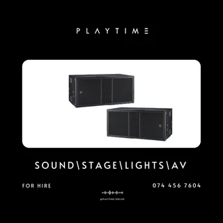 SOUND / STAGE / LIGHTS / AV