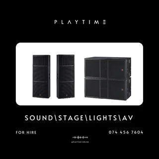 SOUND / STAGE / LIGHTS / AV