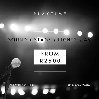 Sound / Stage / Lights / Av