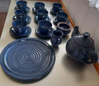 Blue Tea Set