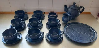 Blue Tea Set