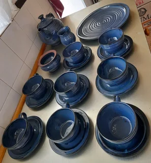 Blue Tea Set