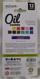 Oil Pastels 12 Colours