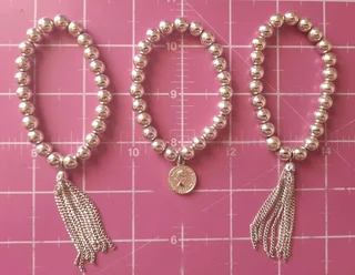 Jewellery - Silver Colour Bracelets x3