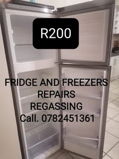 Fridge and freezer repairs on-site