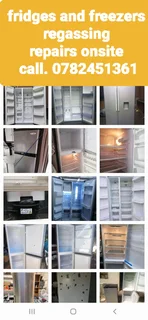 Fridge and freezer repairs on-site