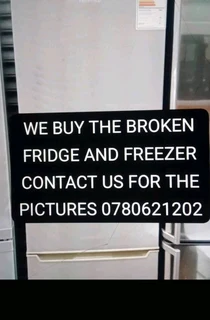 We buy fridges
