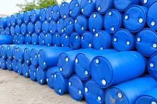 &#64;R160 BLUE PLASTIC BARRELS