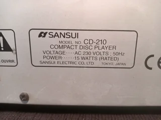 Sansui Cd Player CD - 210