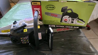 Ryobi 40cc chain saw petrol