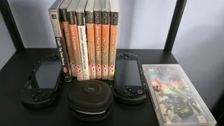 Sony PSP x 2 PLUS 9 games
