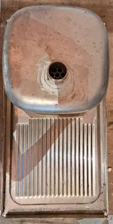 Silver single sink for sale