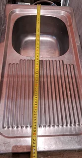 Silver single sink for sale