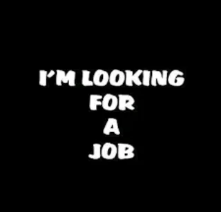 I am looking for a job