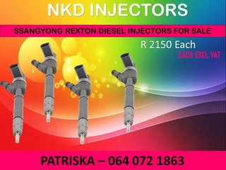Ssangyong Rexton Diesel Injectors For Sale