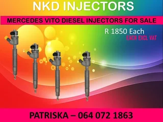 Mercedes Vito Diesel Injectors For Sale Or To Recon