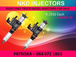 Isuzu 4hk1 Diesel Injectors For Sale