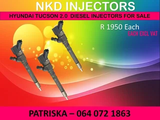 Hyundai Tuscon 2.0 Diesel Injectors For Sale