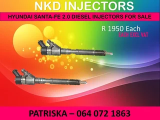 Hyundai Santa -fe 2.0 Diesel Injectors For Sale