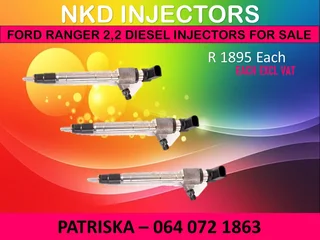 Ford Ranger 2.2 - T6 Diesel Injectors For Sale